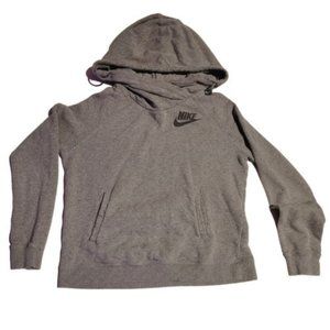 Vintage Nike Red Label Gray Pullover Hoodie Unisex S